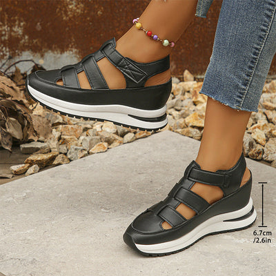 Orthopädische Sandalen mit geschlossener Zehenpartie für Damen