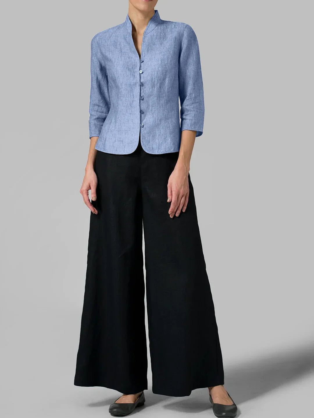 Seraphina | Bluse mit luxuriösem Kragen