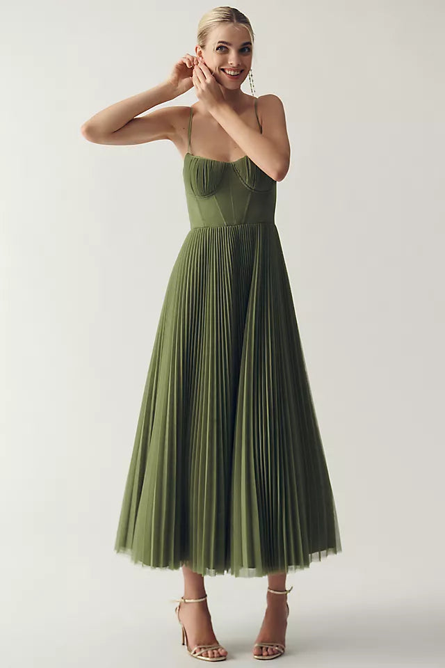 Catherine – Plissiertes Tüllkleid