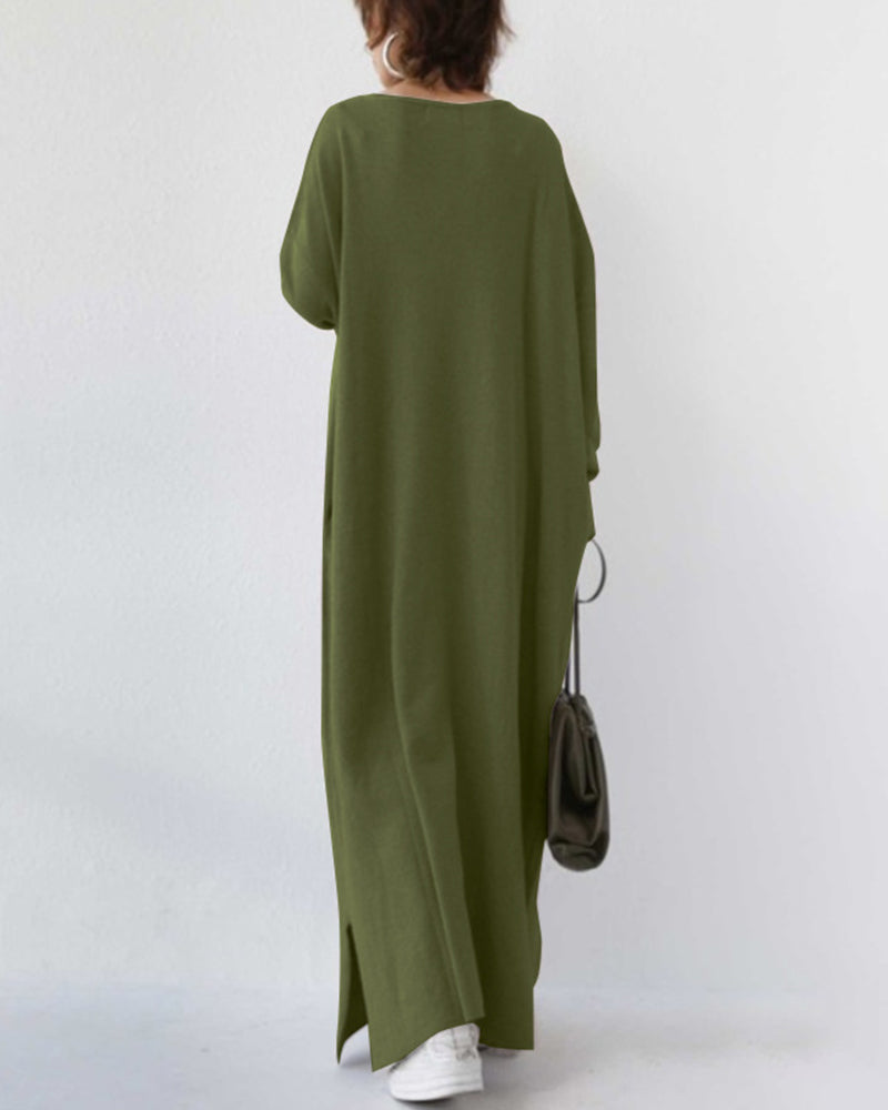 Sofia | Elegantes Winter-Maxikleid