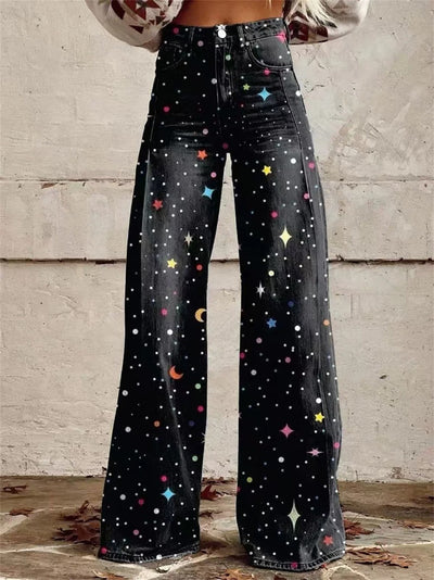 Mia - High-Waisted Wide-Leg Pants