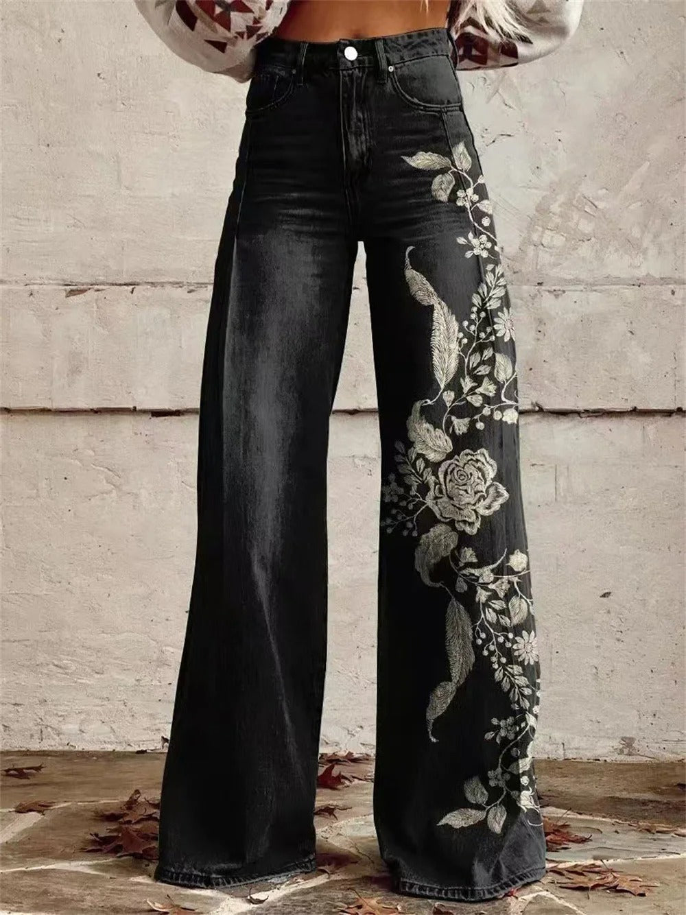 Grace - Casual and Stylish Wide Leg Pants