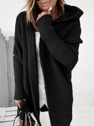 Isalure | Strickjacke mit Kapuze