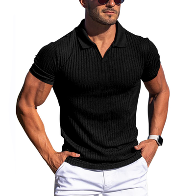 Gero | Modernes Zip-Poloshirt