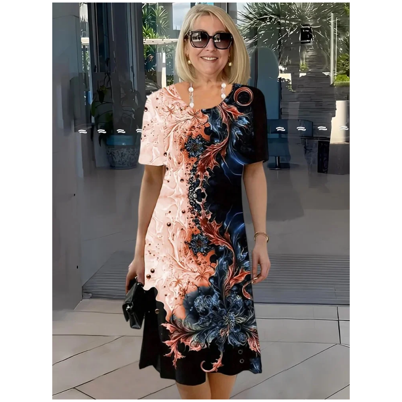 Lockeres Sommerkleid für Damen