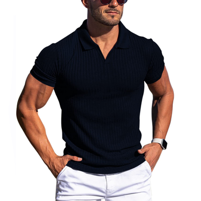 Gero | Modernes Zip-Poloshirt