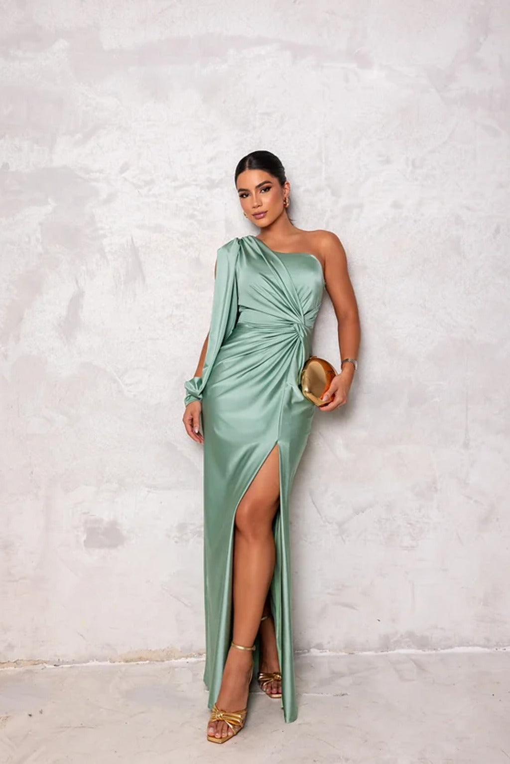 Ada | Glamouröses drapiertes Kleid