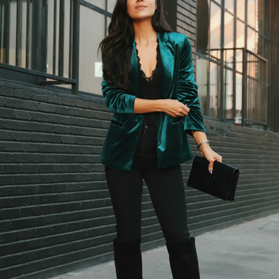 Amara | Stilvoller Langarm-Blazer