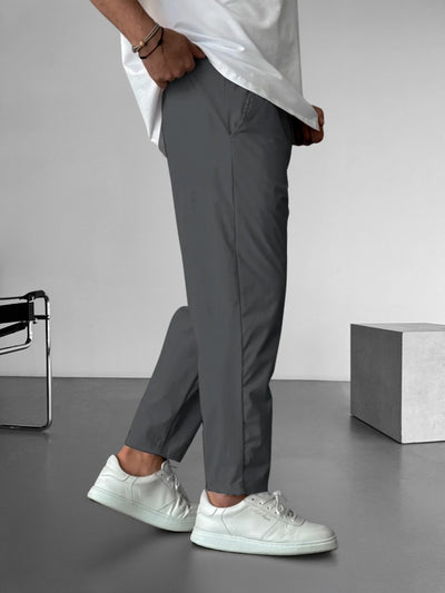Essential Tapered Drawstring Trousers
