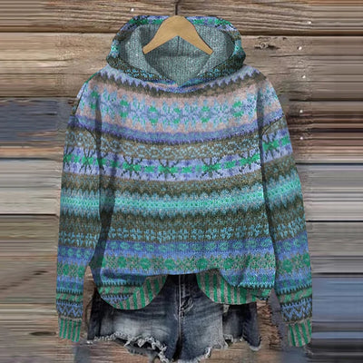 Sofia | Kapuzenpullover mit zeitlosem Muster
