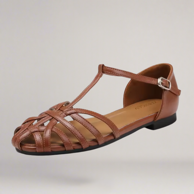 Anne | Atmungsaktive Sandale im Handwerksstil
