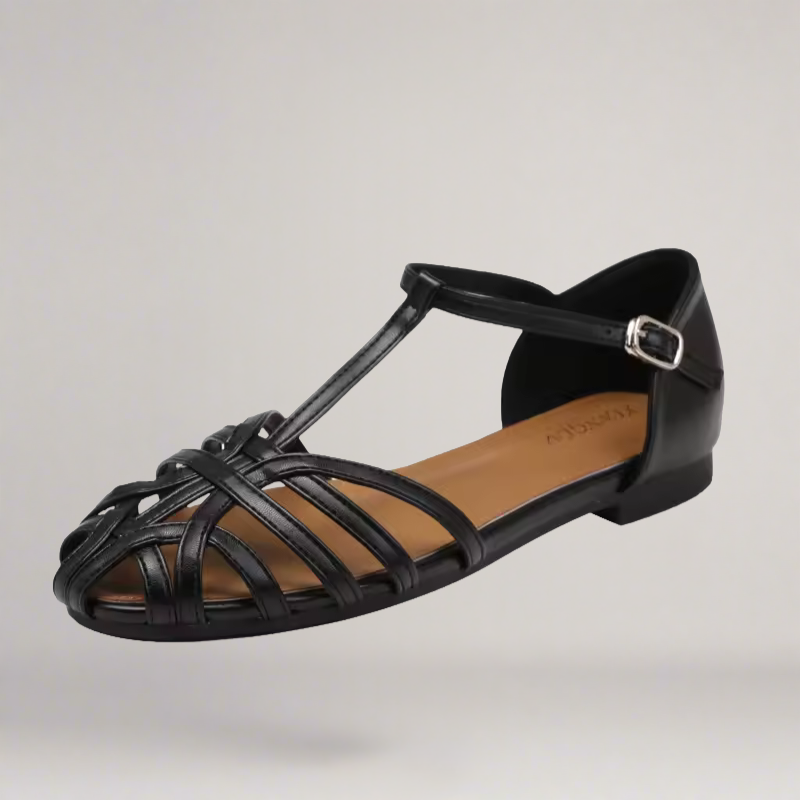 Anne | Atmungsaktive Sandale im Handwerksstil