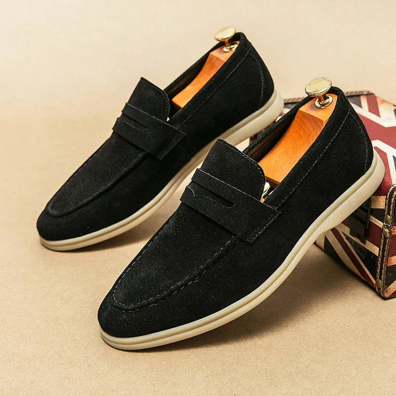 Chic Wildleder-Loafer
