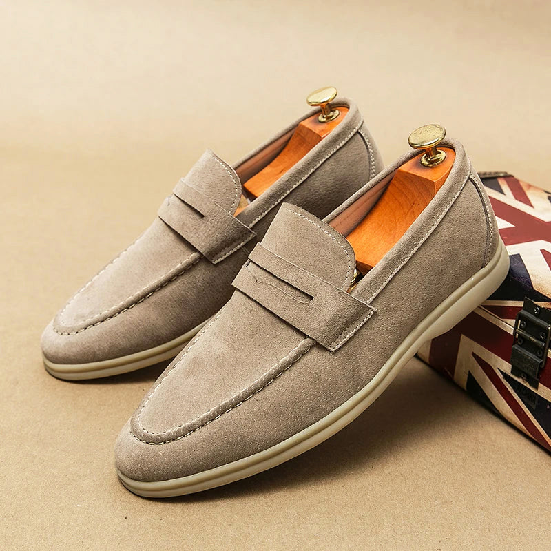 Chic Wildleder-Loafer