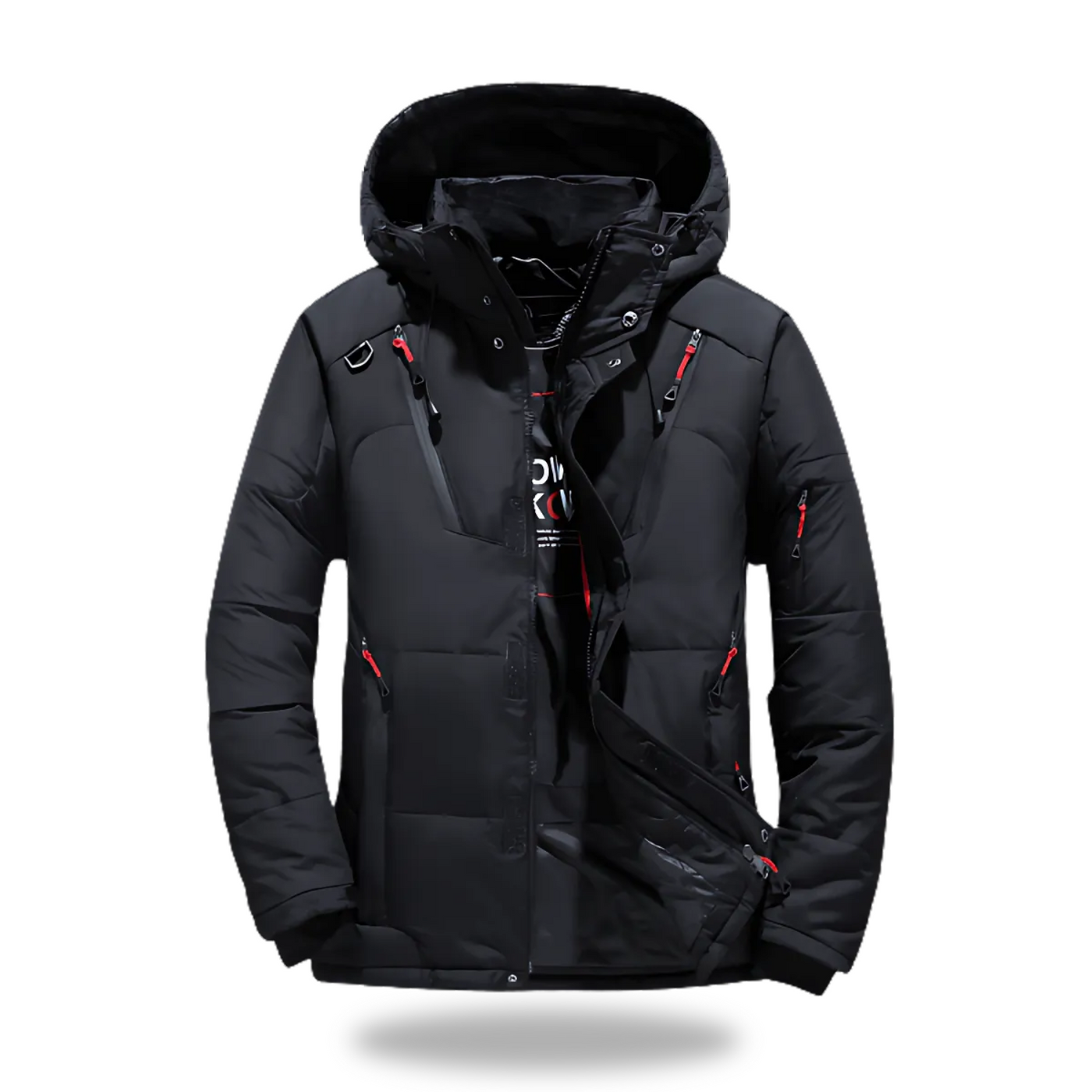 Anselmar | Wasserdichte Winterjacke mit Kapuze