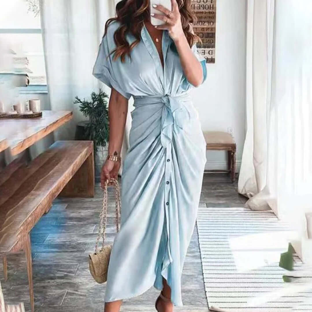 Rosalie | Lässig elegantes Hemdblusenkleid