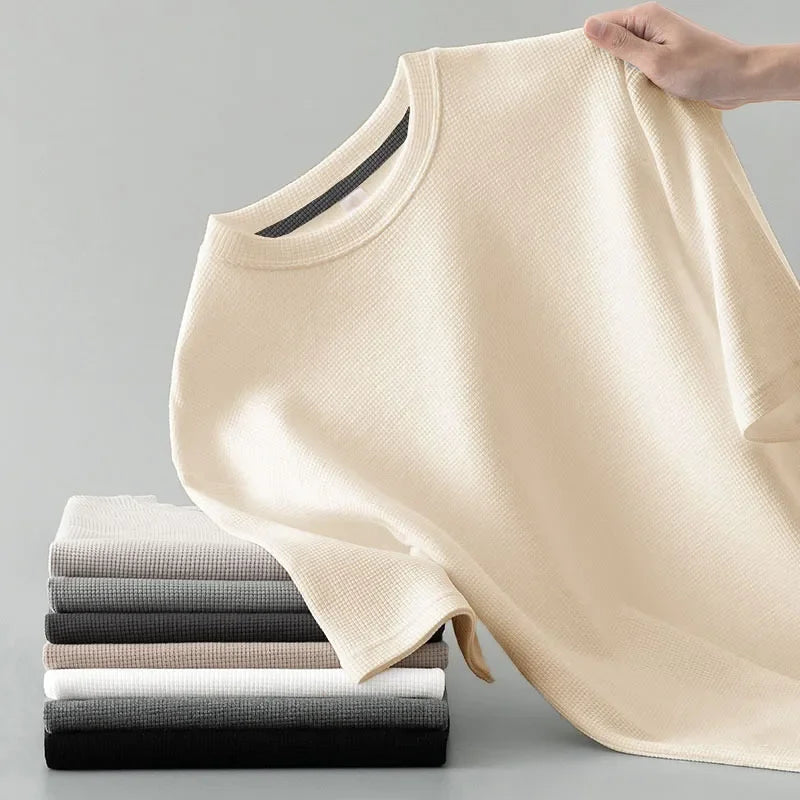 Max | Waffelstrick-T-Shirt