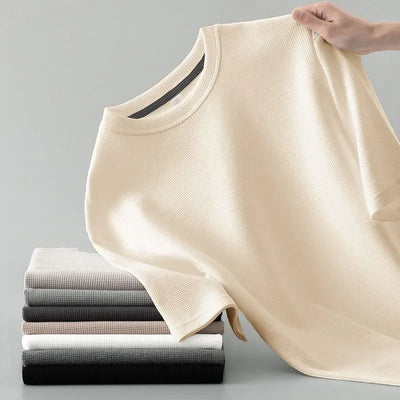 Max | Waffelstrick-T-Shirt