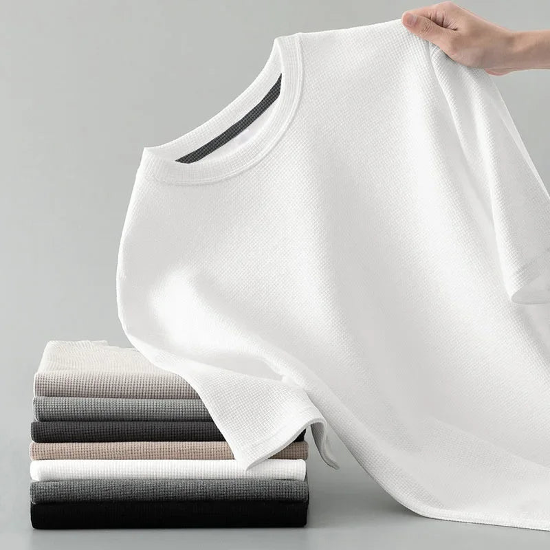 Max | Waffelstrick-T-Shirt