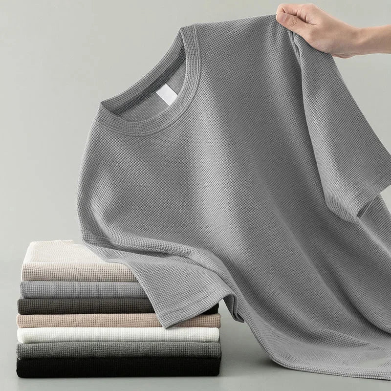 Max | Waffelstrick-T-Shirt