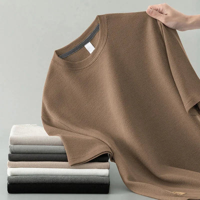 Max | Waffelstrick-T-Shirt