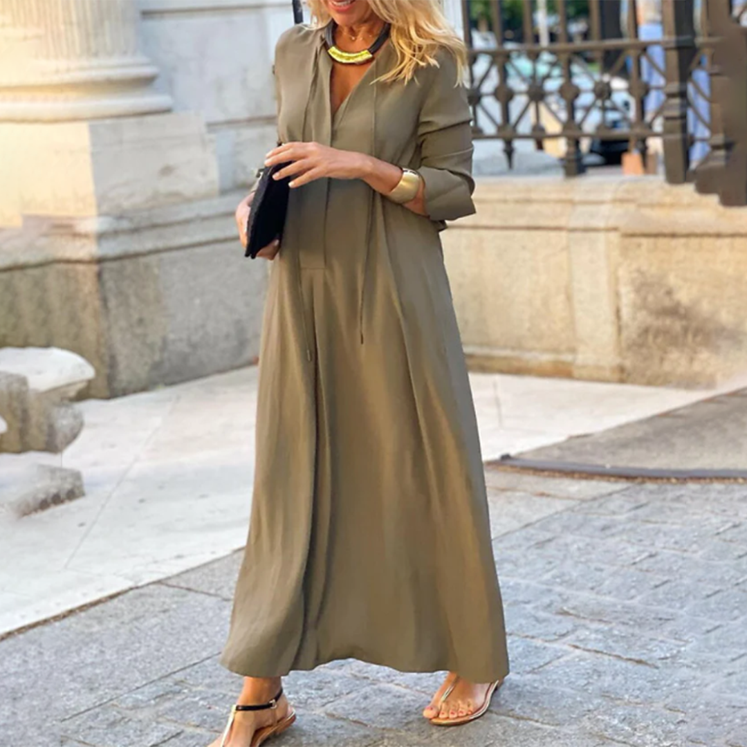 Therese | Maxikleid mit entspannter Passform