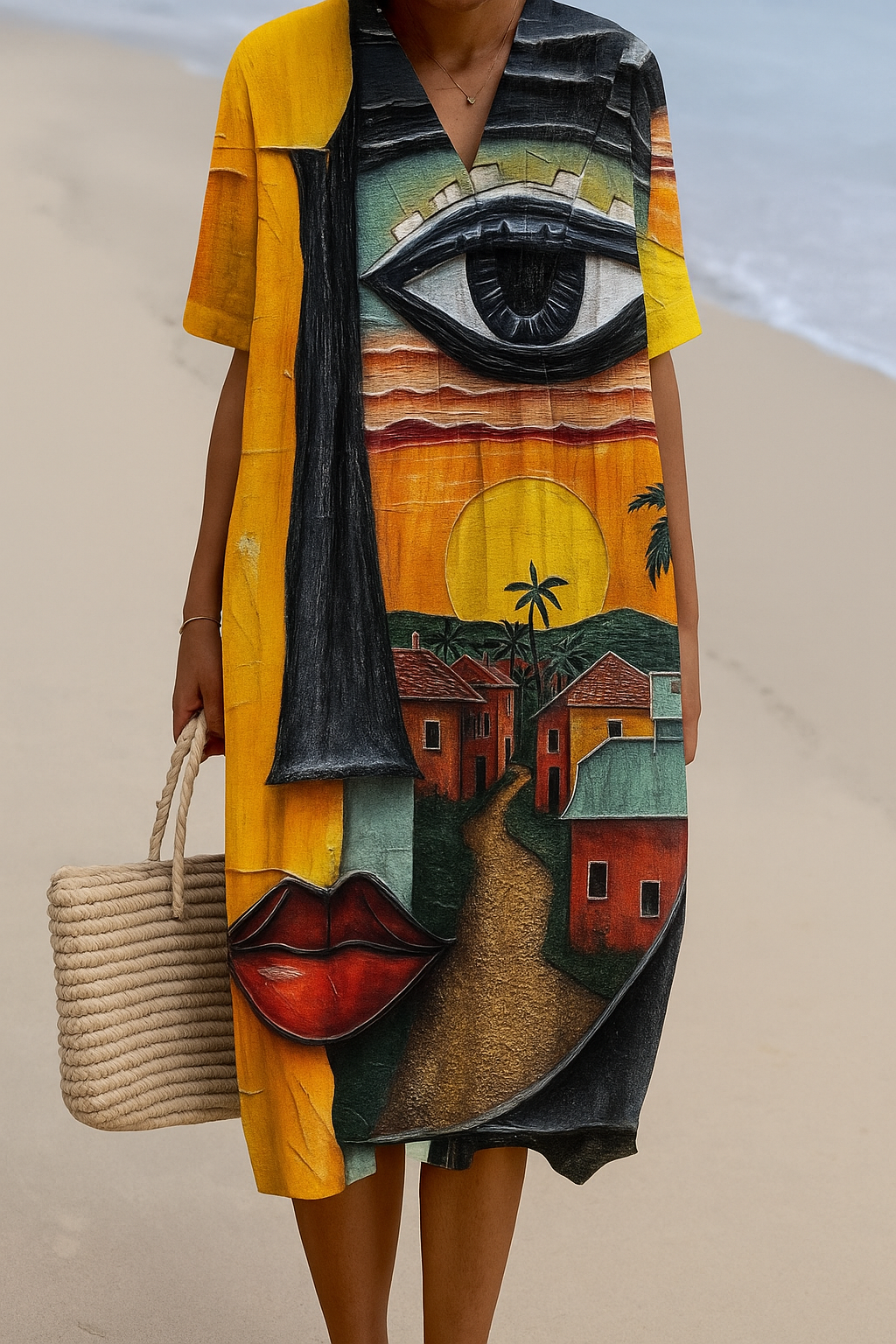 Nora Art-inspiriertes Kleid