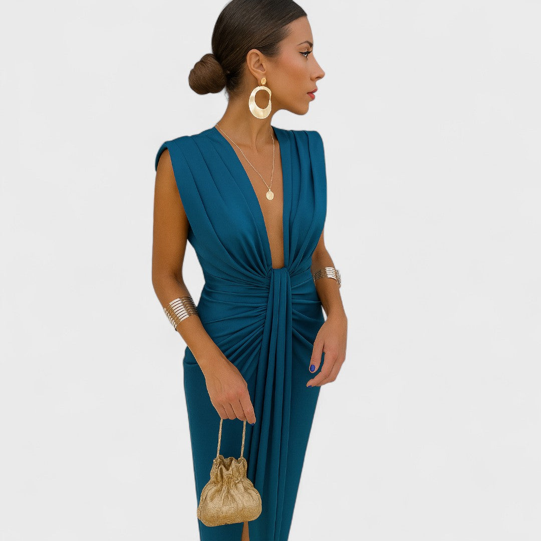 Júlia - Open Neck Dress
