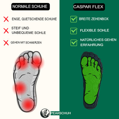Rutschfeste wasserdichte Barfußschuhe für den Winter