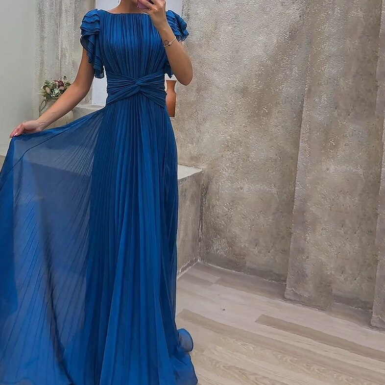 Brigitte | Stilvolles Plissee-Abendkleid