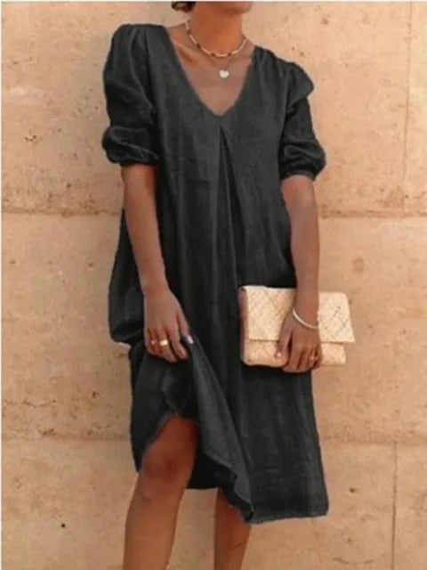 Zoé | Schickes, entspanntes Midikleid