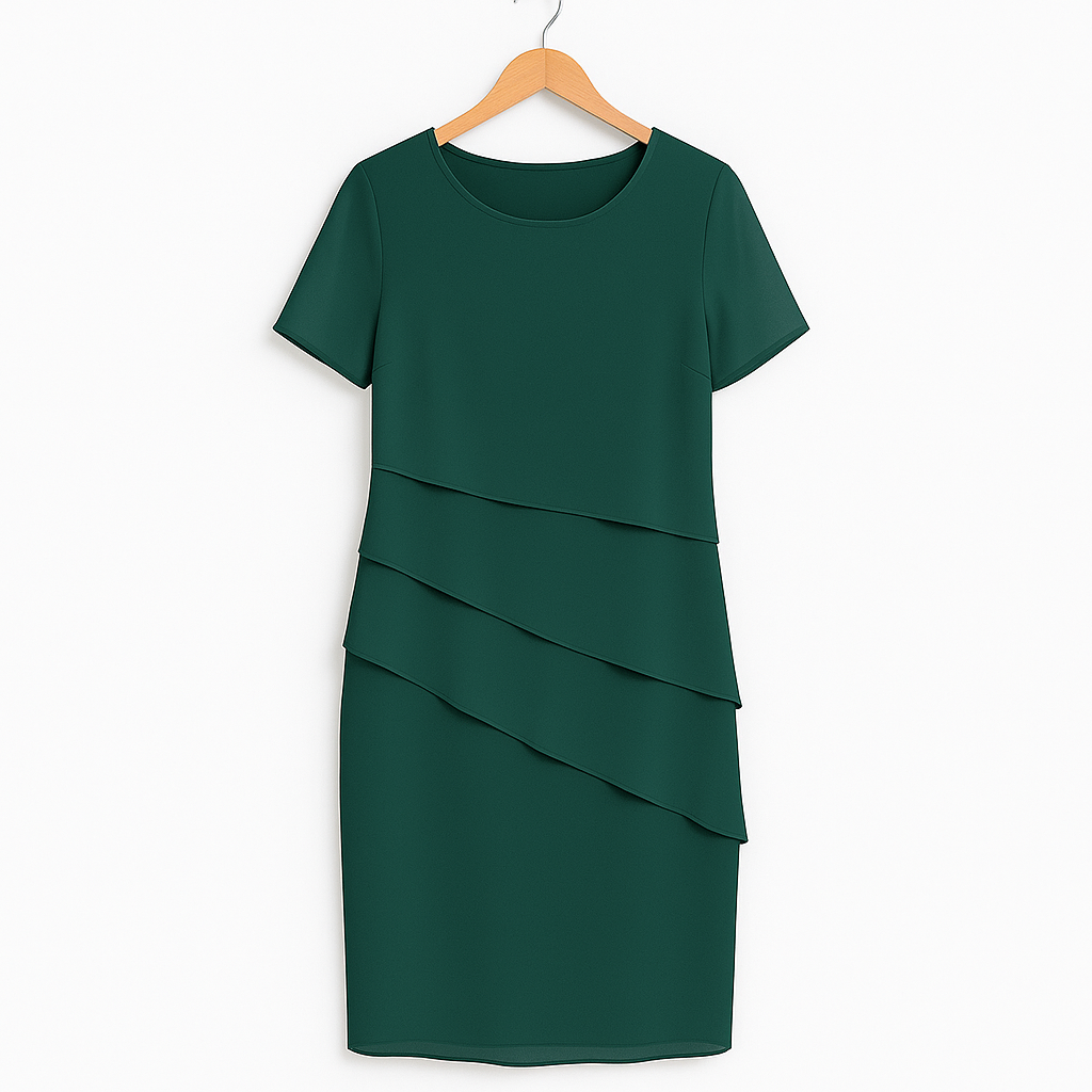 Cedora | Leichtes Lagen-Abendkleid