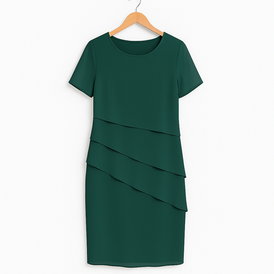 Cedora | Leichtes Lagen-Abendkleid