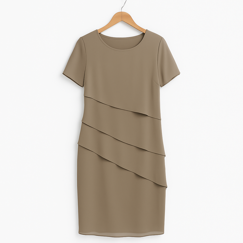 Cedora | Leichtes Lagen-Abendkleid