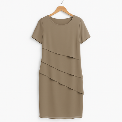 Cedora | Leichtes Lagen-Abendkleid