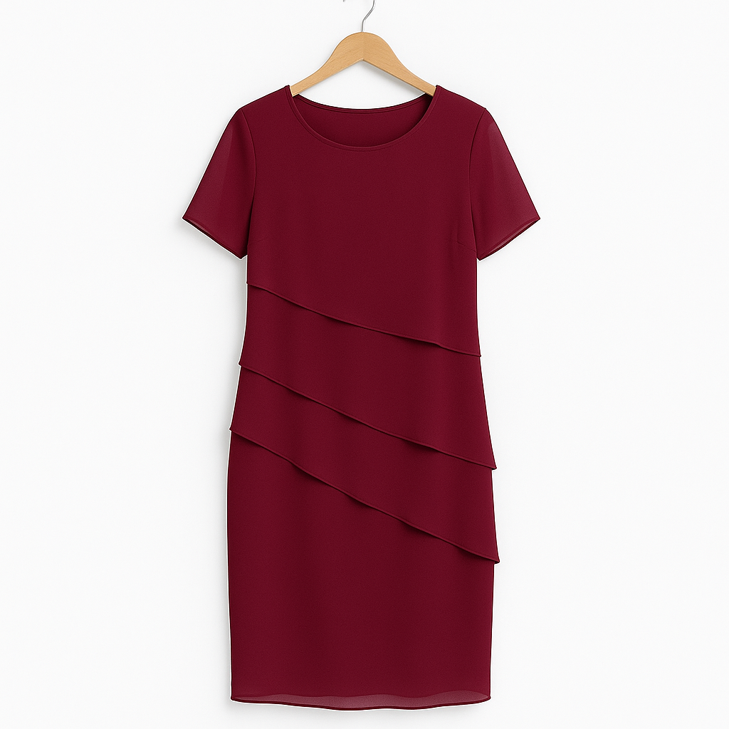 Cedora | Leichtes Lagen-Abendkleid