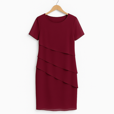 Cedora | Leichtes Lagen-Abendkleid