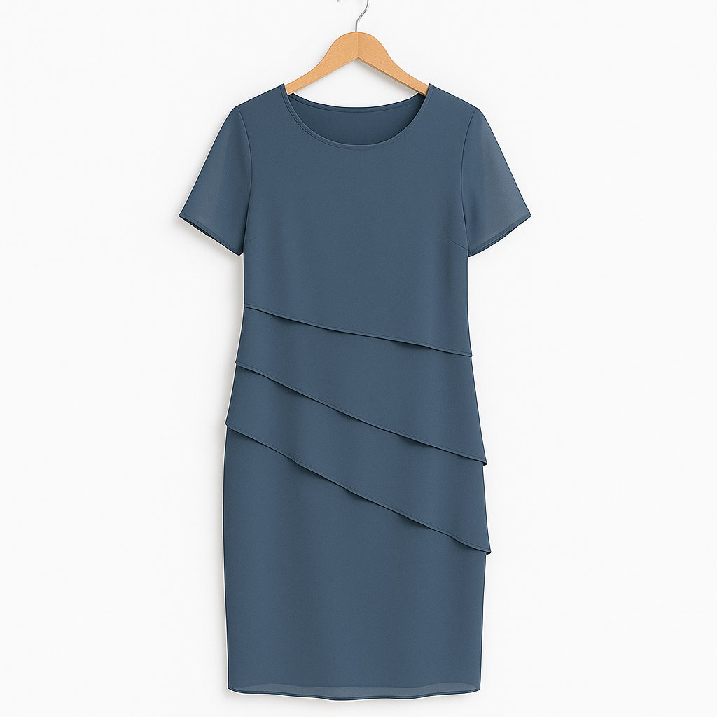 Cedora | Leichtes Lagen-Abendkleid