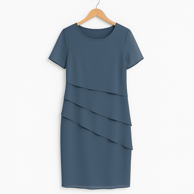 Cedora | Leichtes Lagen-Abendkleid