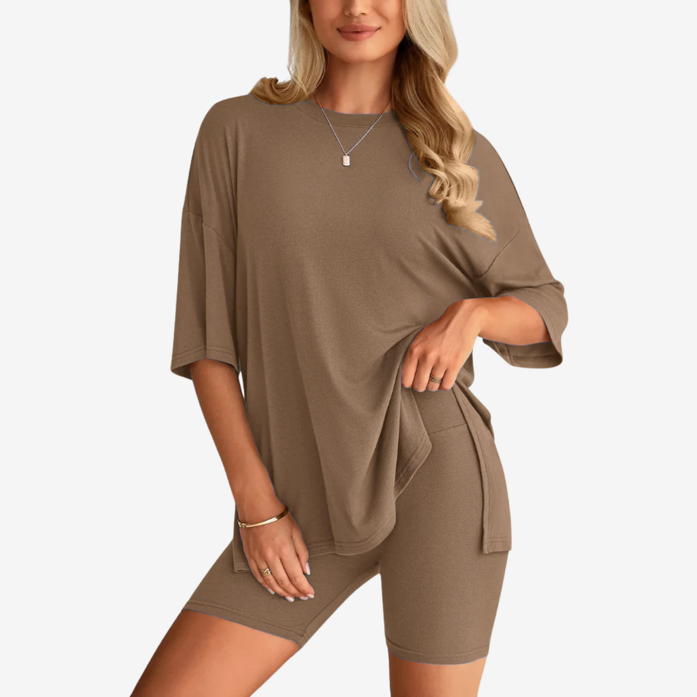 Ensemble assorti doux et confortable 