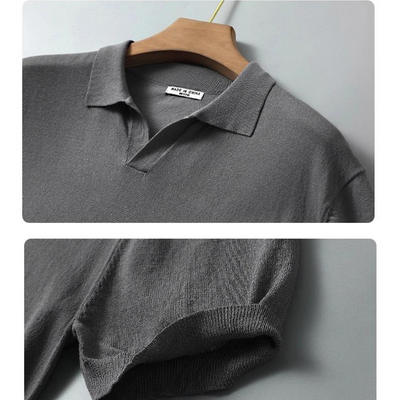 Rudger | Modernes Kurzarm-Poloshirt