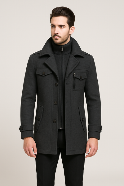 Auberon | Raffinierte Zweilagenjacke