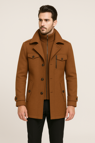 Auberon | Raffinierte Zweilagenjacke