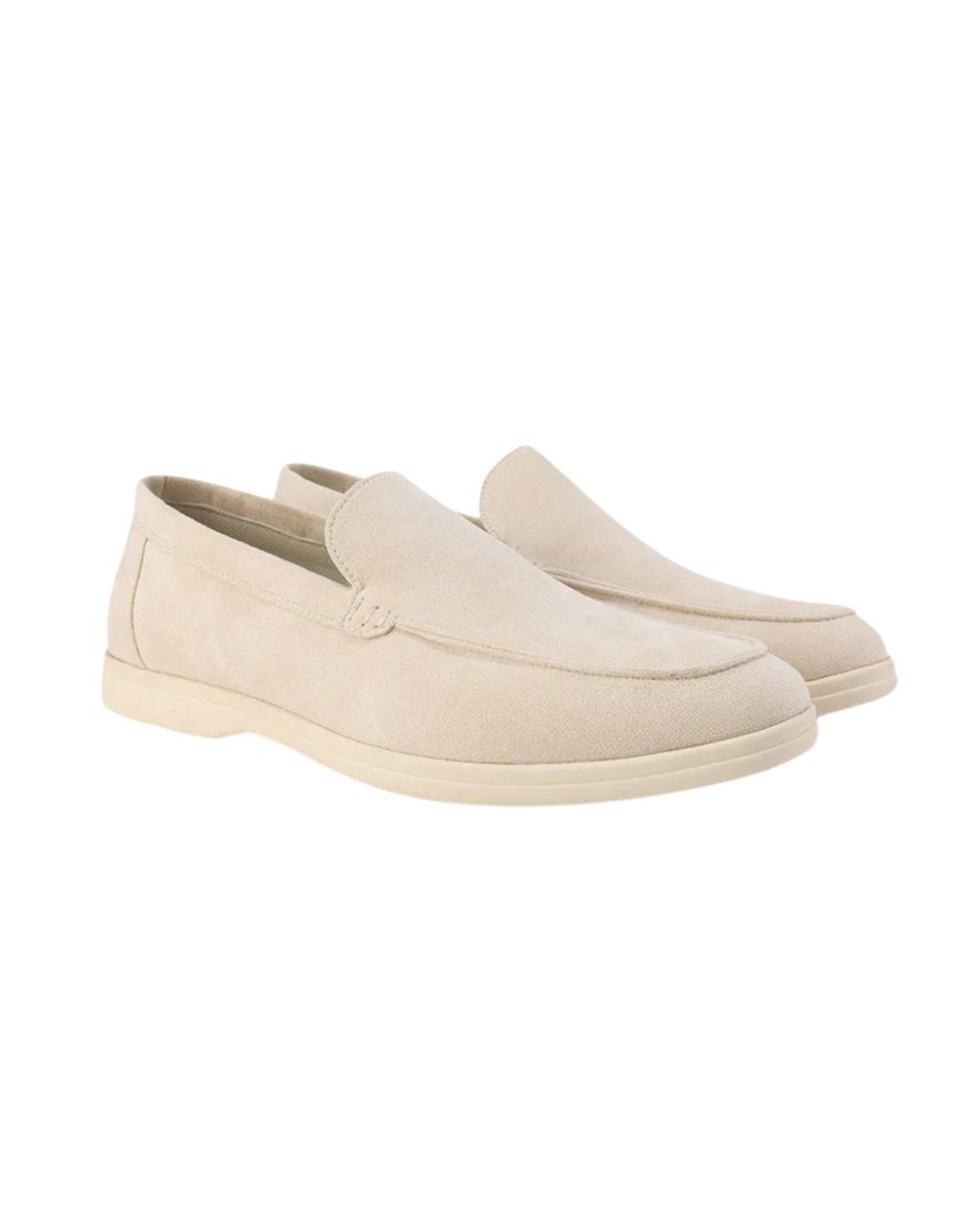Klassische Slip-On Loafer aus Wildleder