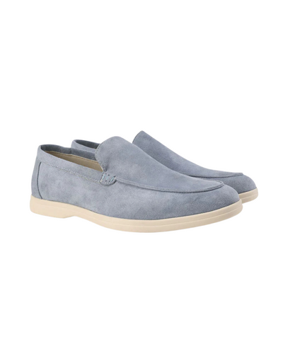 Klassische Slip-On Loafer aus Wildleder