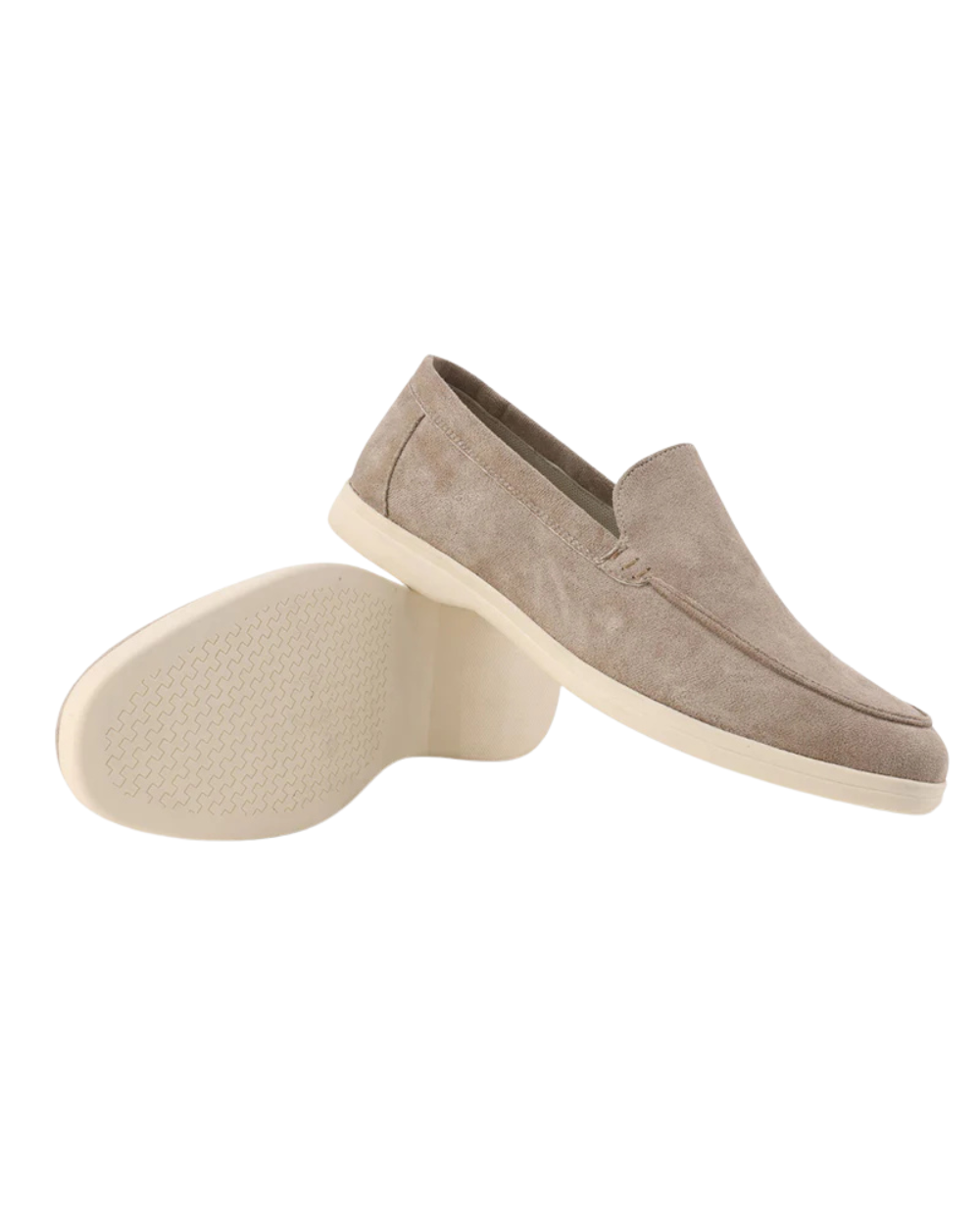 Klassische Slip-On Loafer aus Wildleder