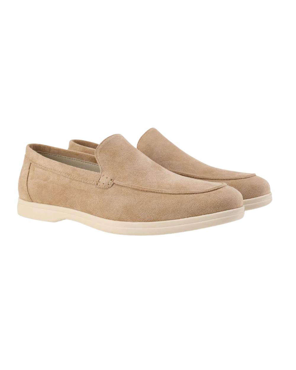 Klassische Slip-On Loafer aus Wildleder