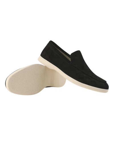 Klassische Slip-On Loafer aus Wildleder