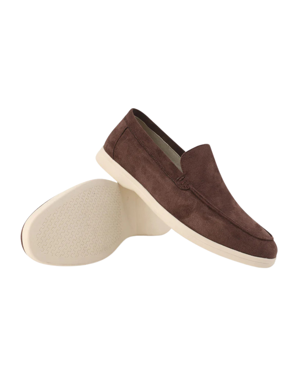 Klassische Slip-On Loafer aus Wildleder