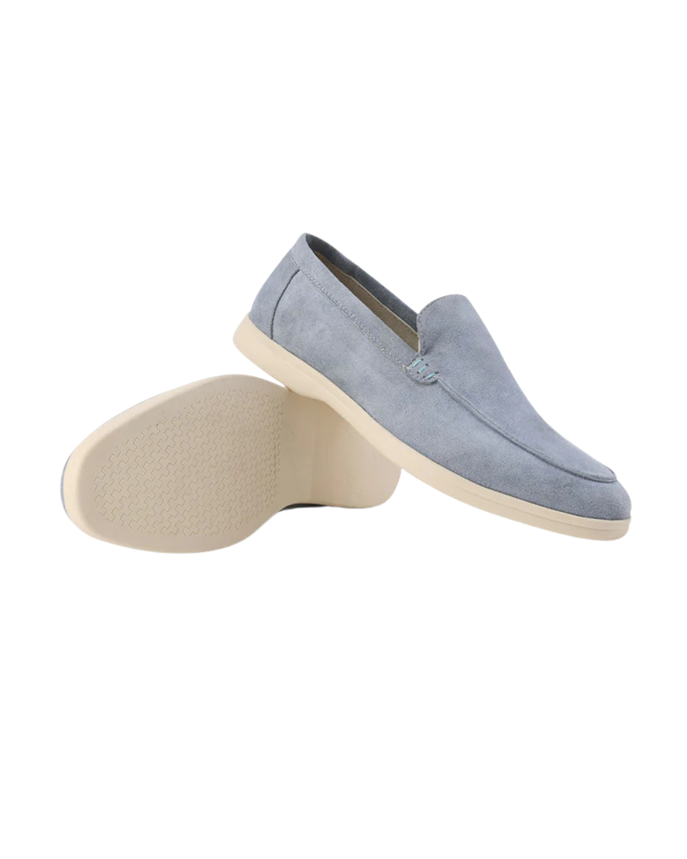 Klassische Slip-On Loafer aus Wildleder